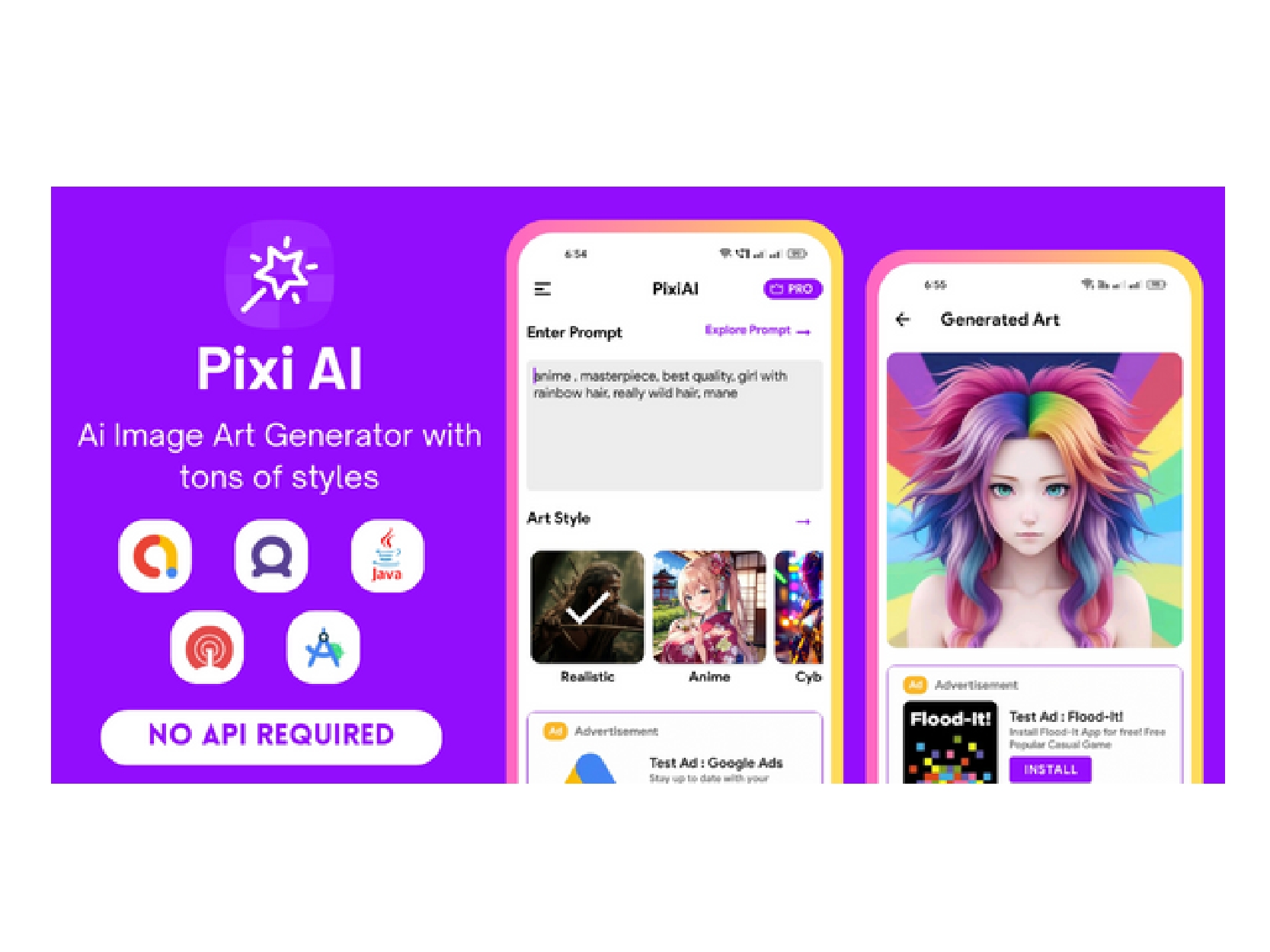 Pixi AI - 人工智能图像生成器